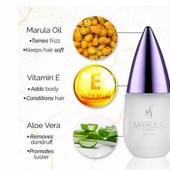 Marula Oil Hair Serum for Dry, Frizzy or Damaged - Picture 5 of 7